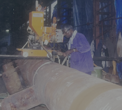P22 SAW welding in 77 mm Thickness