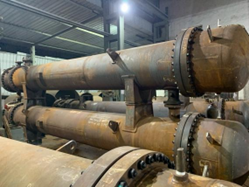 Stacked Alloy Steel Heat exchangers 